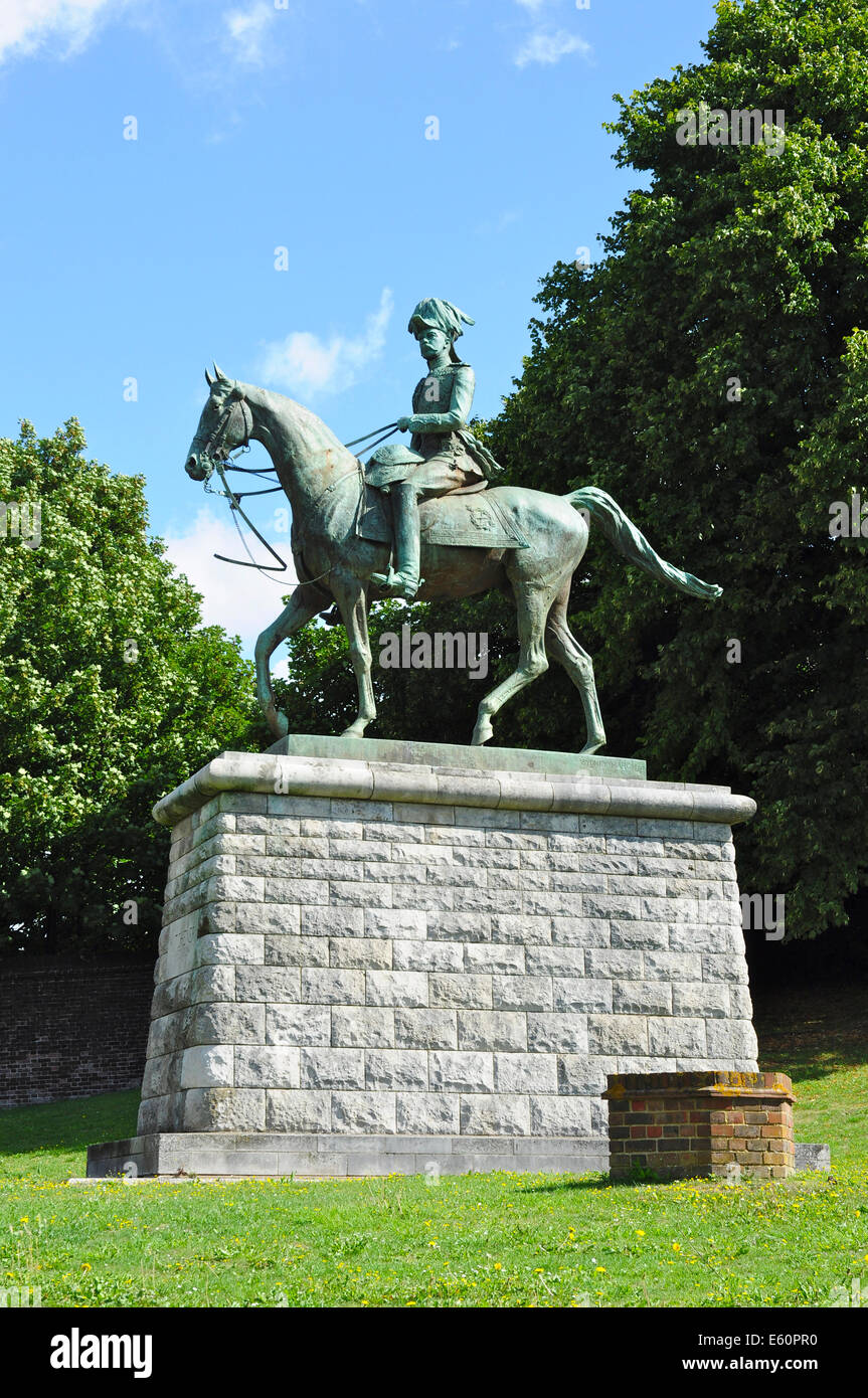 Memorial statue of Lord Kitchener 1850 1916, near to Fort Amhurst