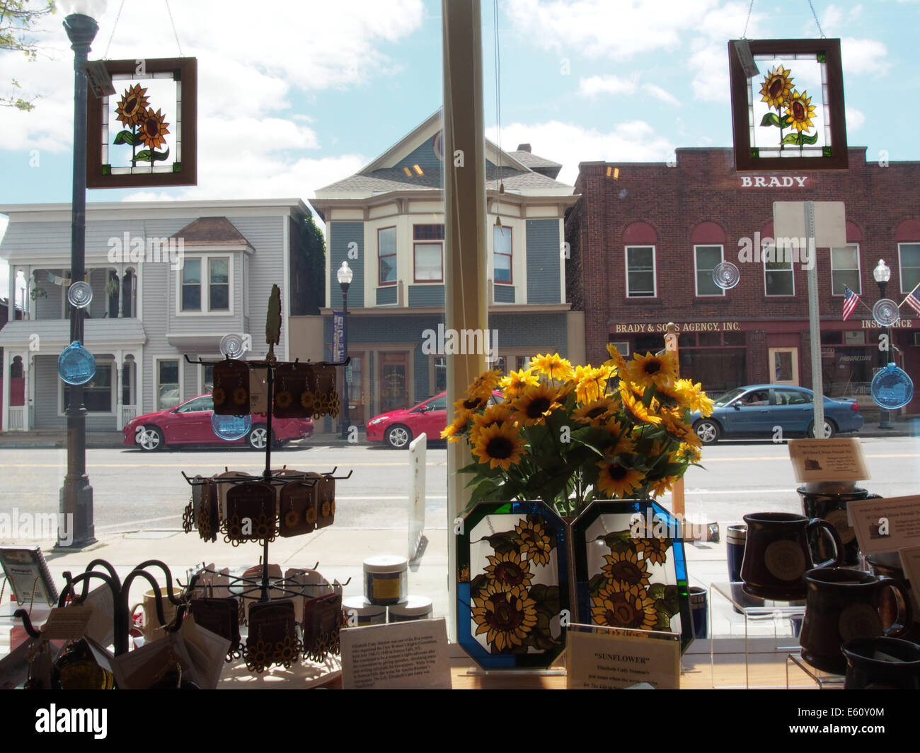 View from Gift Shop of Women's Rights National Historical Park in