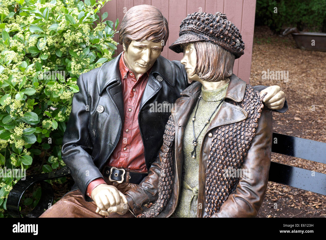 So Long - Sculpture by Seward Johnson - NJ Grounds for Sculpture Stock Photo