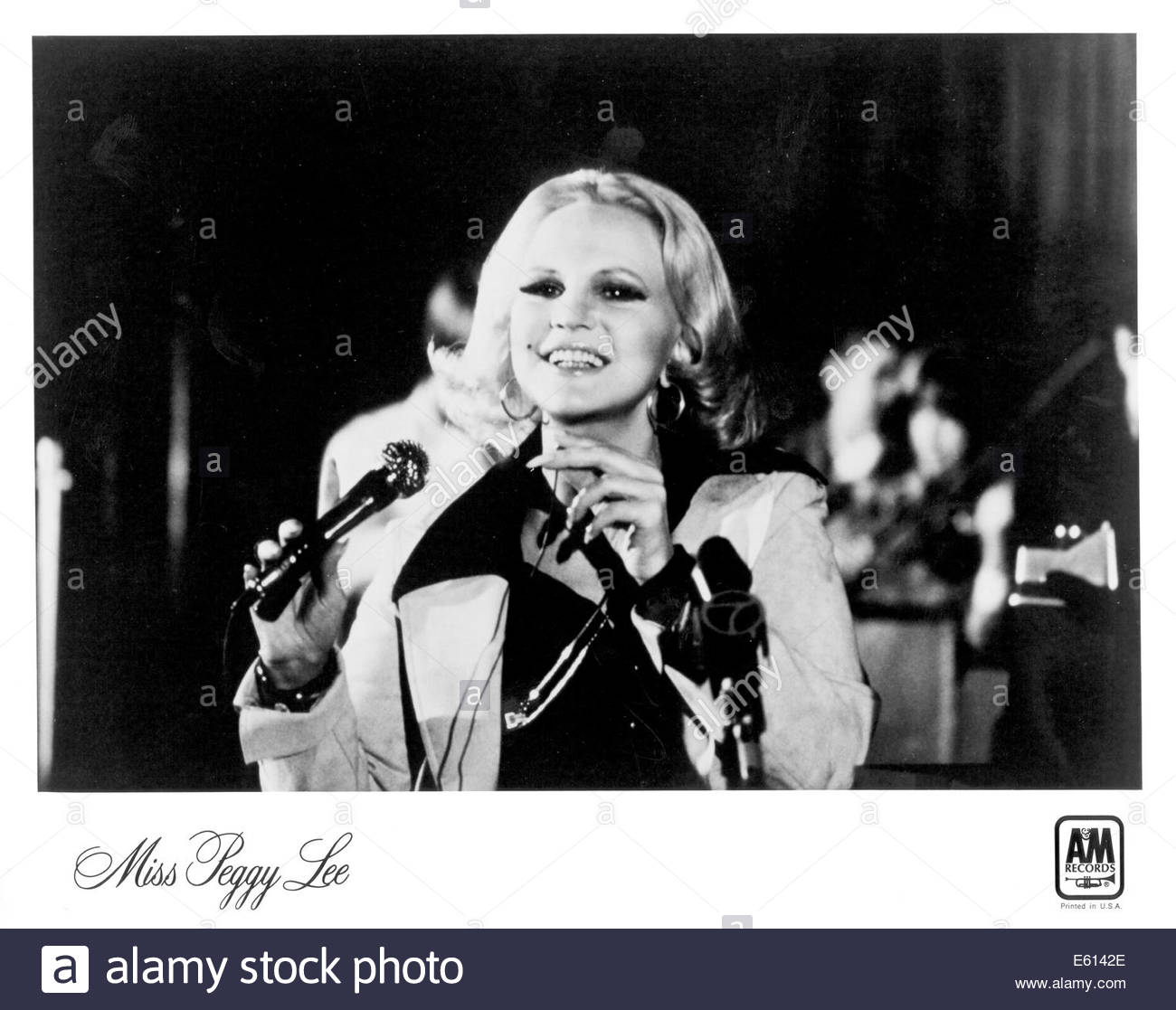 Peggy Lee Stock Photos & Peggy Lee Stock Images - Alamy