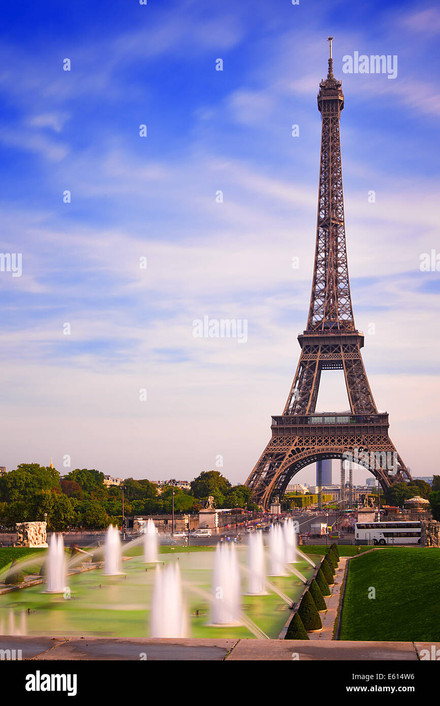 paris-eiffel-tower-from-trocadero-stock-photo-alamy