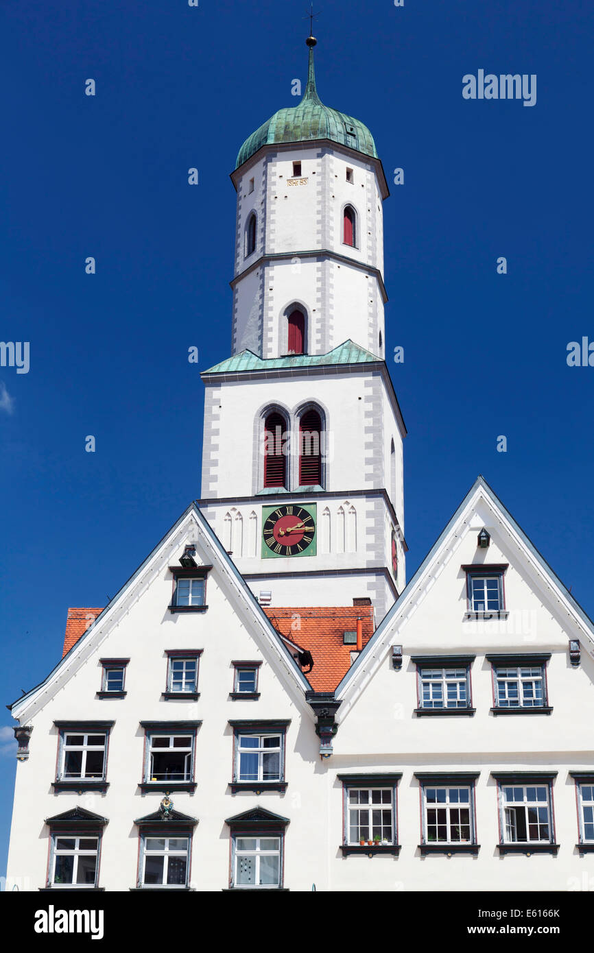 St Martin S Church In The Market Square Of Biberach An Der Riss Stock Photo Alamy