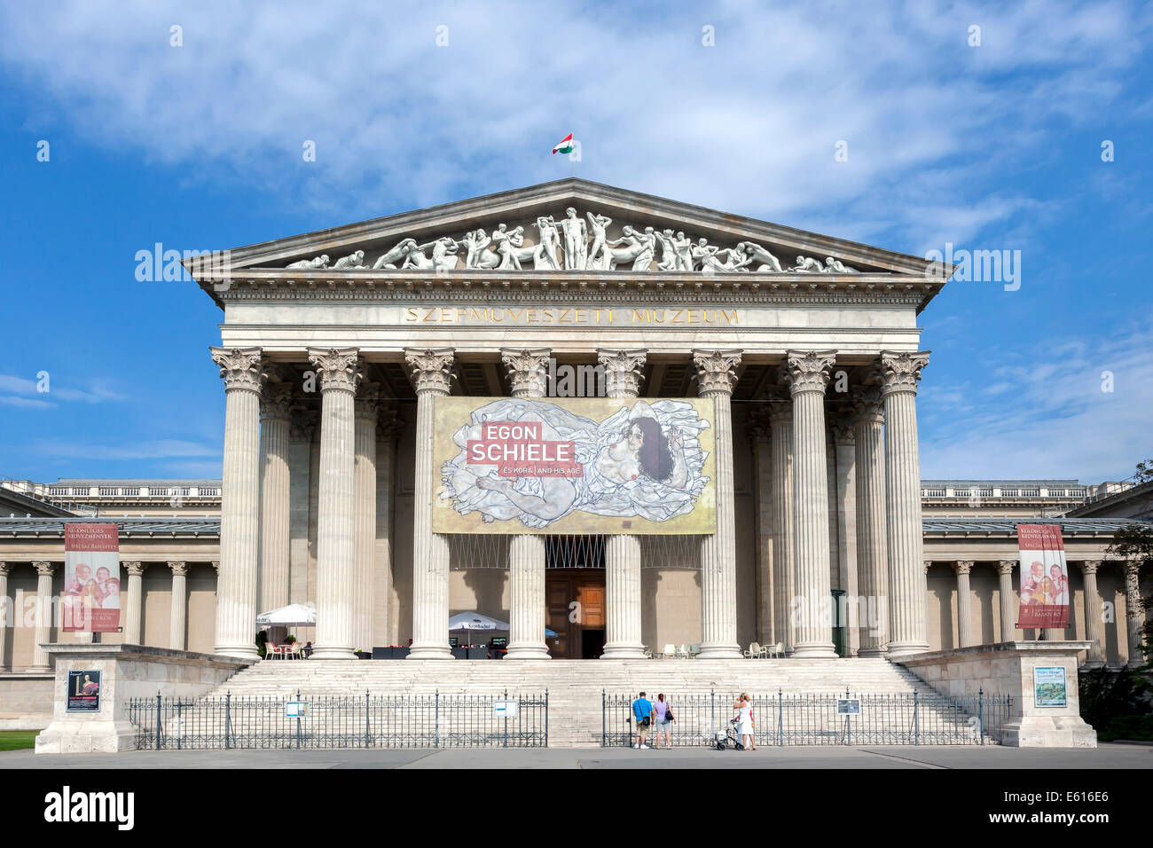 Museum of Fine Arts, Szépmüvészeti Muzeum, Budapest, Hungary Stock Photo