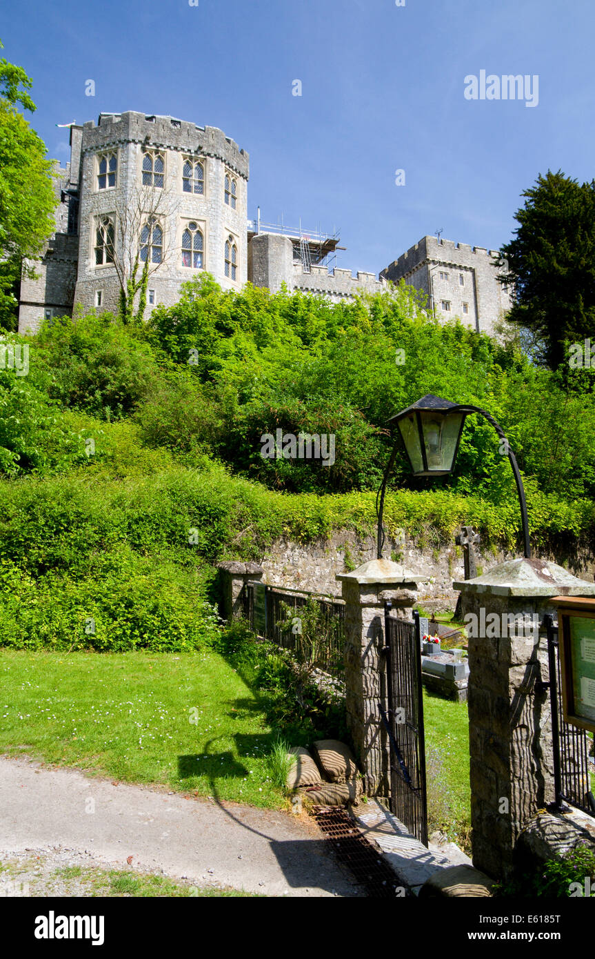 St Donats Church and St Donats Castle, now The Atlantic College