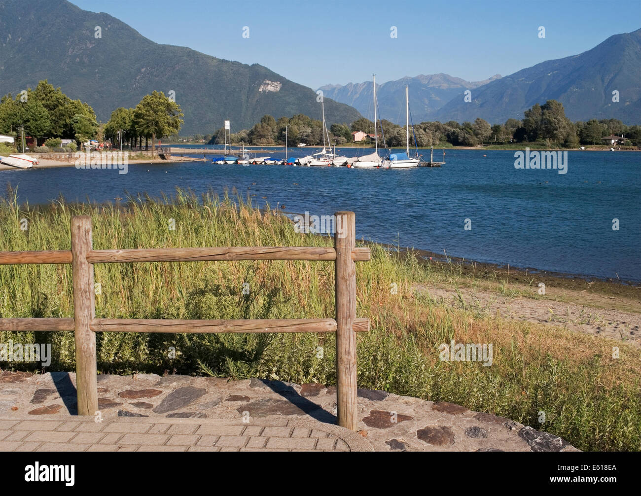 Sorico, Lake Como, Lombardy, Italy Stock Photo