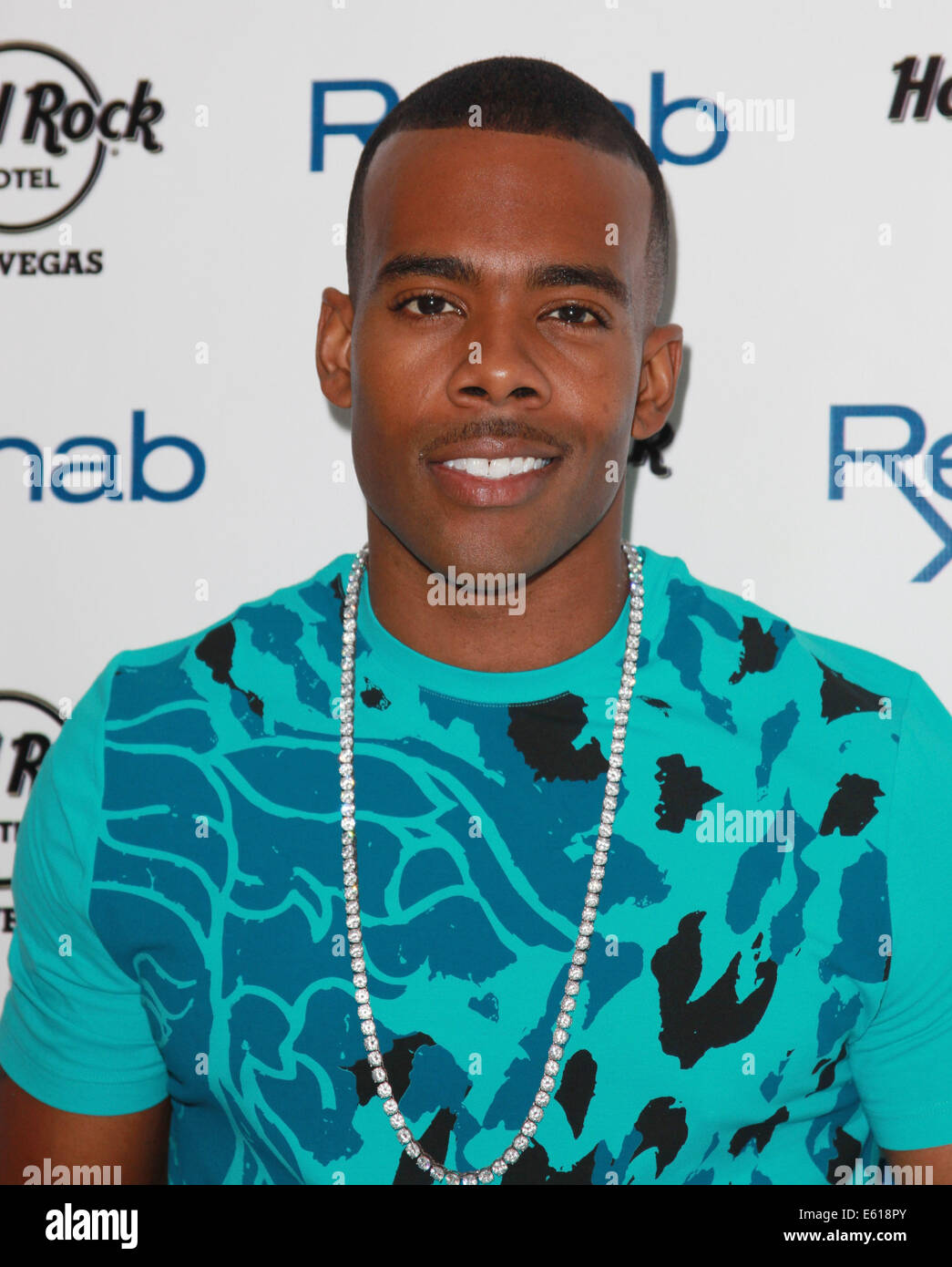 Las Vegas, Nevada, USA. 11th Aug, 2014. R & B singer Mario arrives for ...