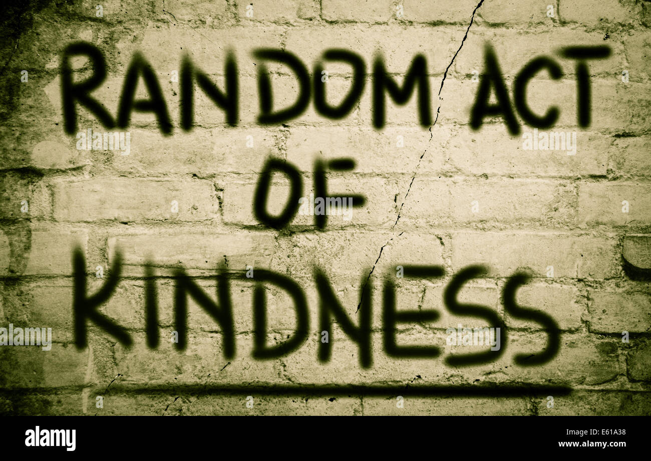 Random Act Of Kindness Concept Stock Photo