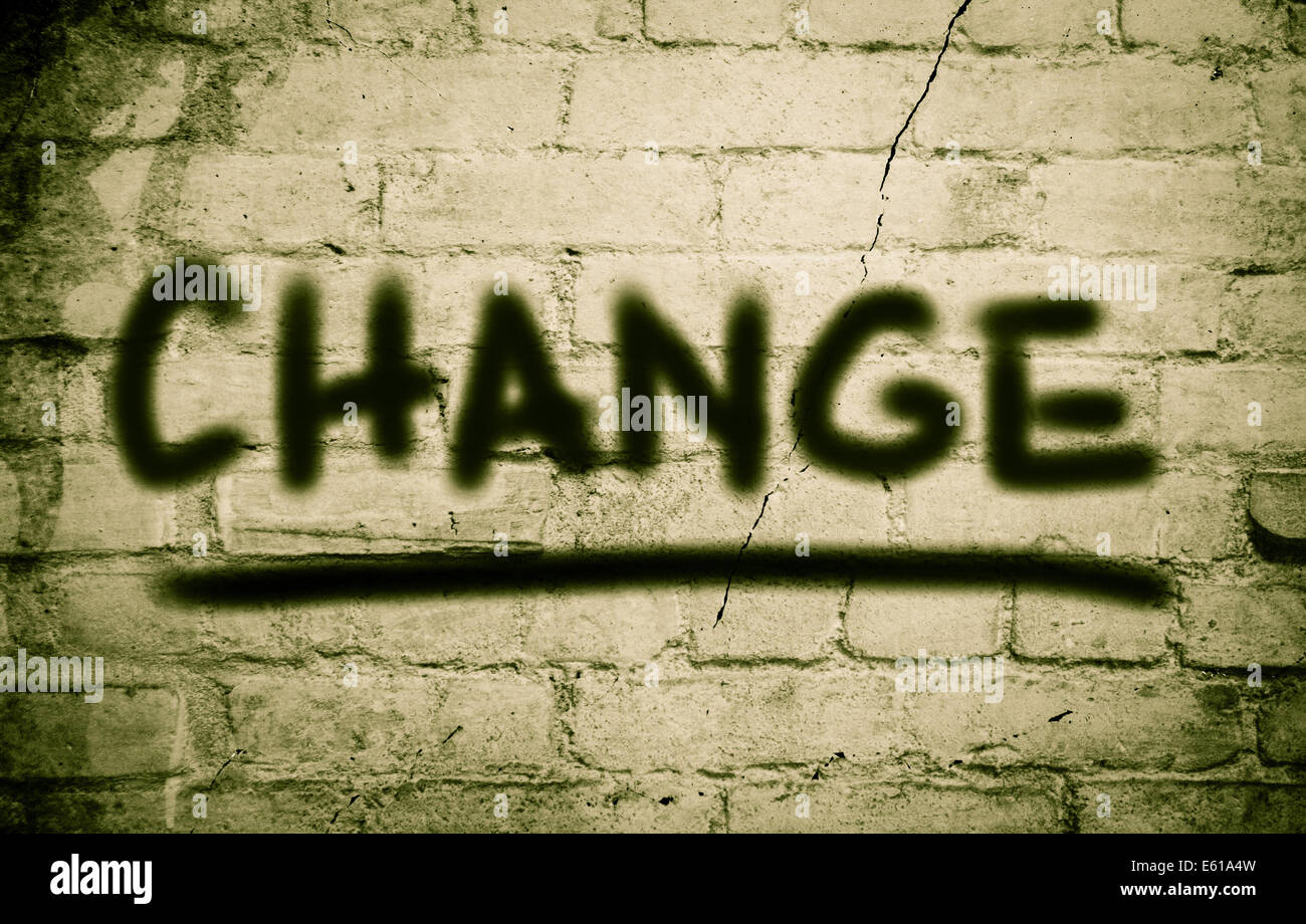 Change Concept Stock Photo