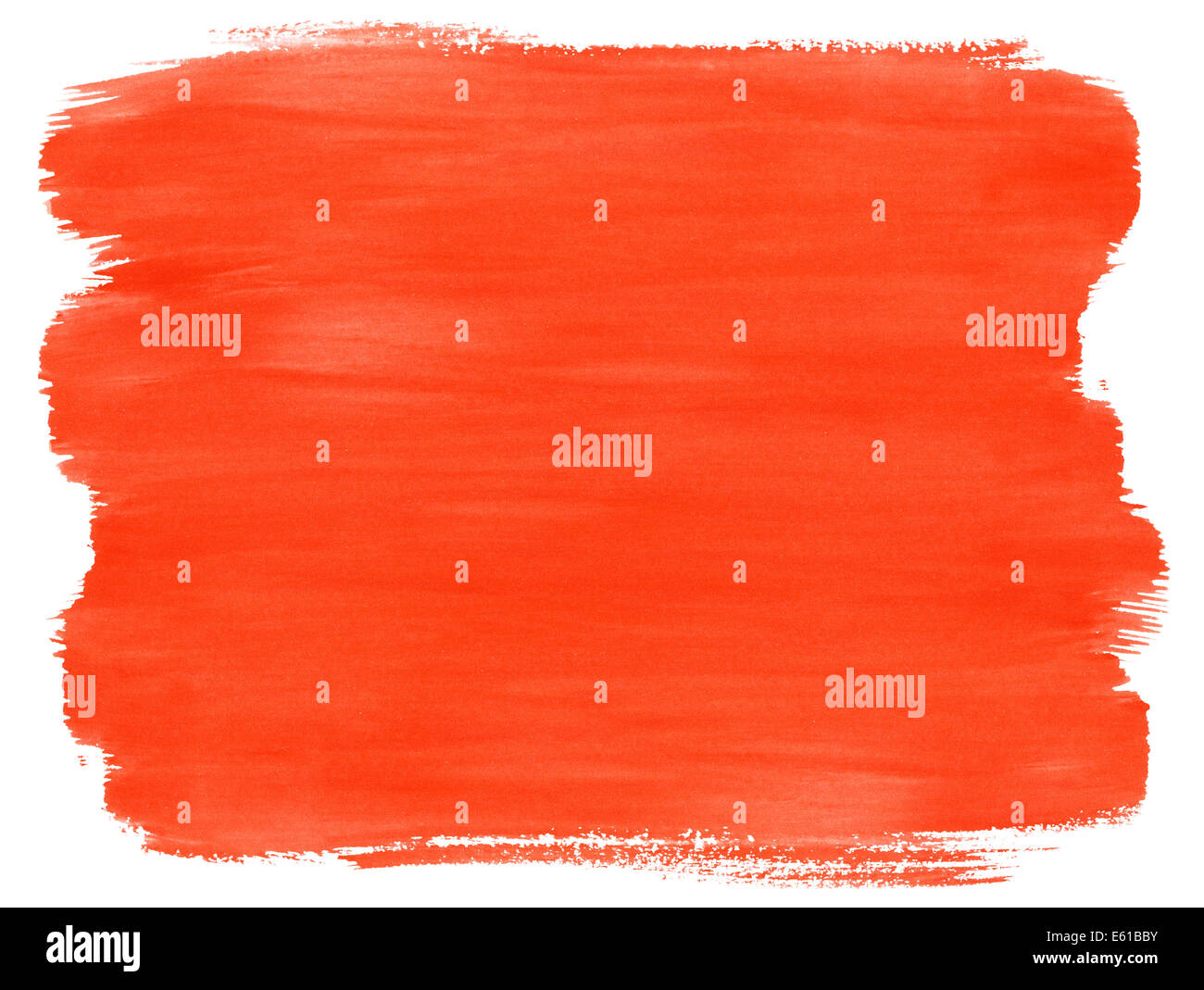 Abstract orange watercolor background. Stock Photo