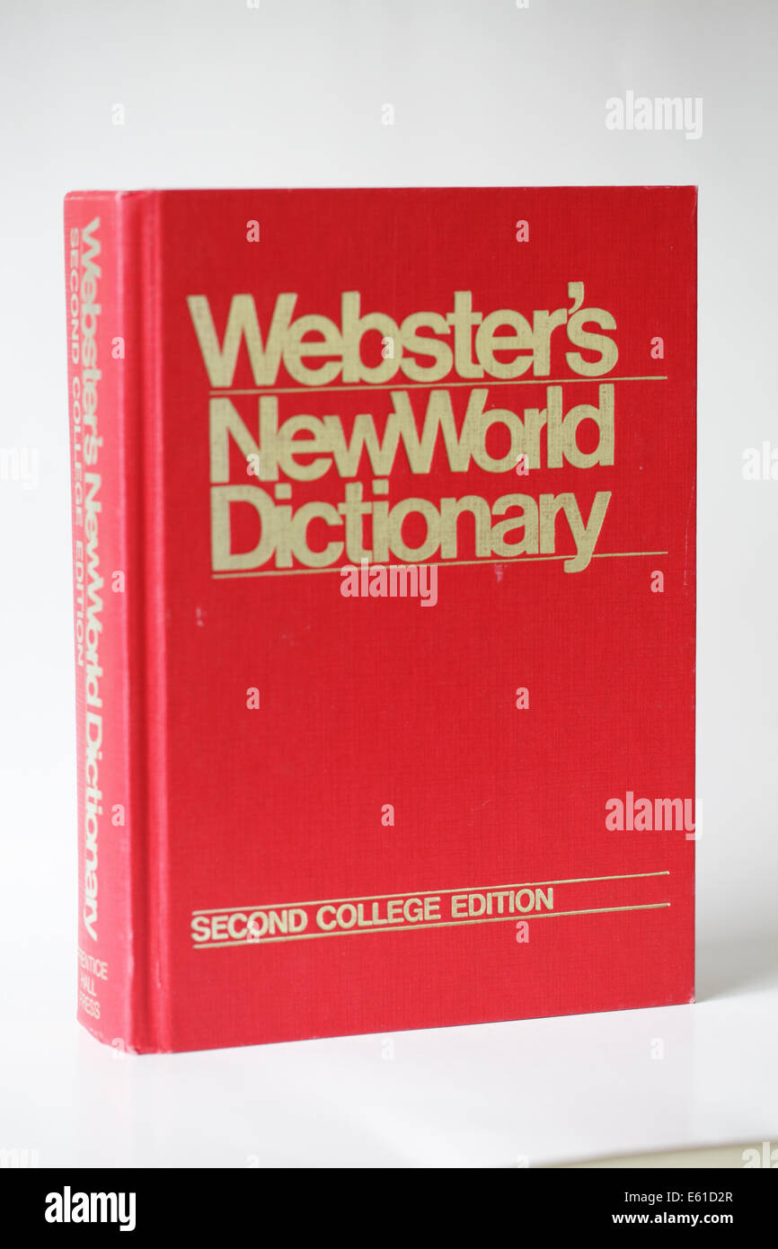 english dictionary Stock Photo