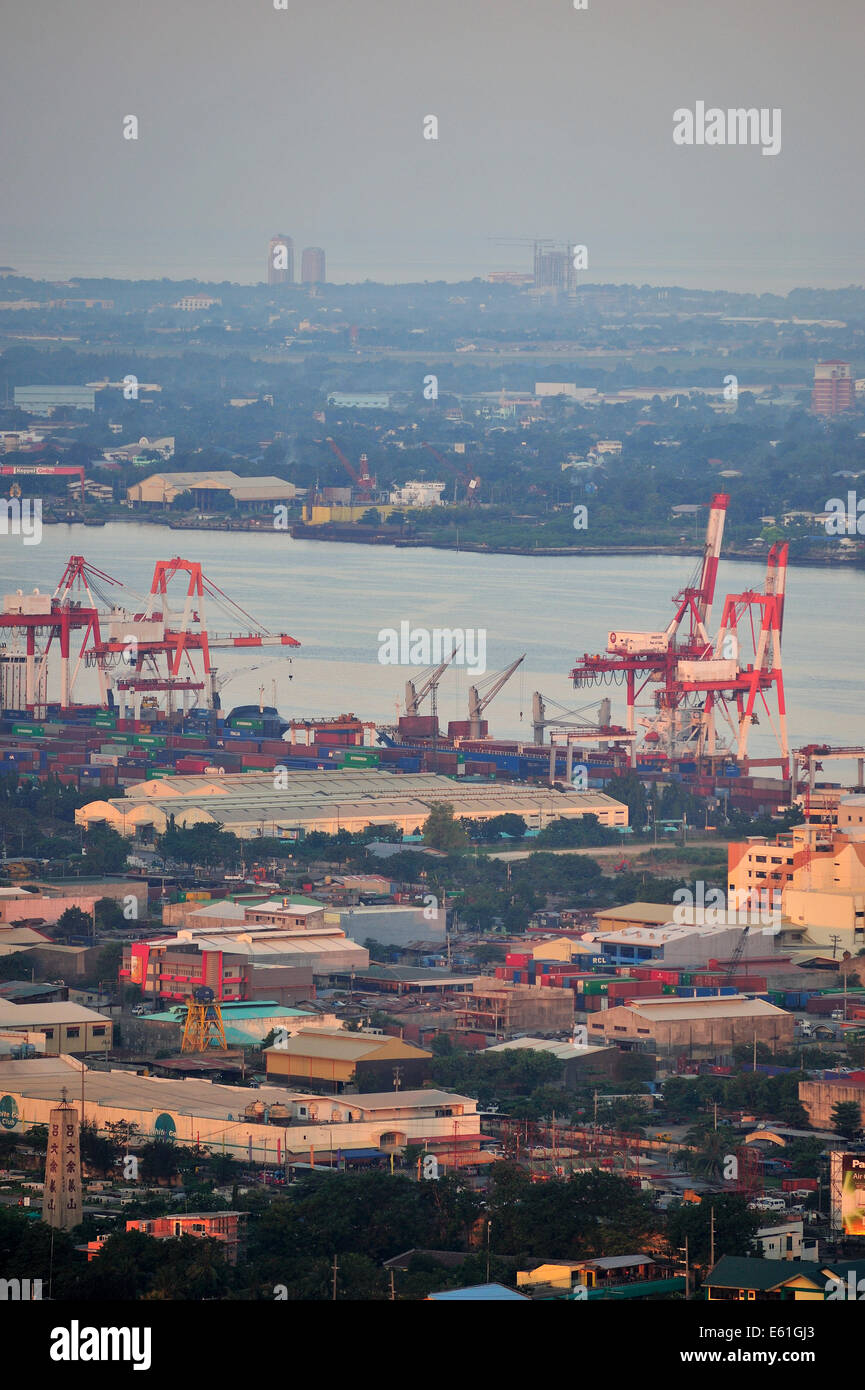 Cebu International Port Philippines Stock Photo