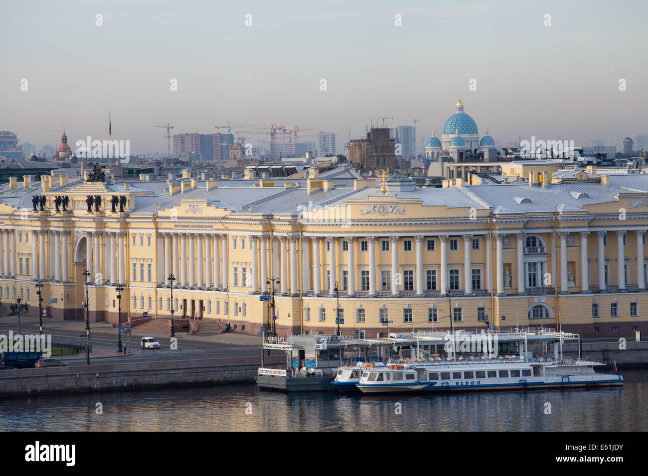 The Senate and Synod building, St.Petersburg, Russia Stock Photo Alamy