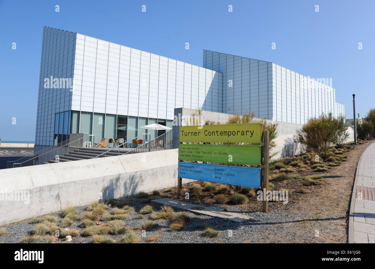 Margate Kent UK 2014 -  Turner Contemporary art gallery in Margate Stock Photo