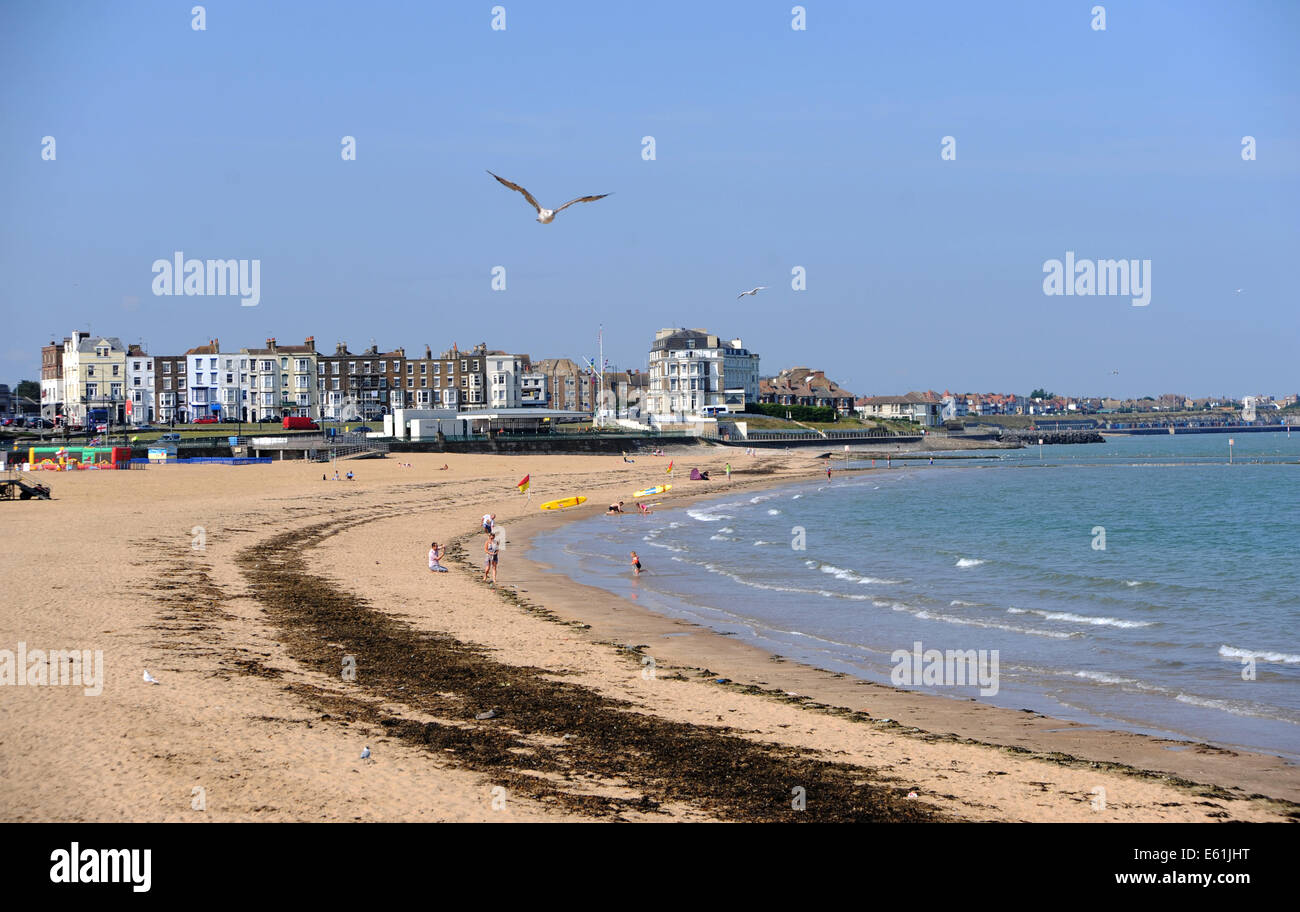 Margate Kent UK Margate beach and seafront Stock Photo Alamy