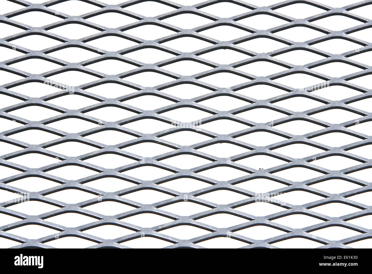 Metal grate isolated over white background Stock Photo Alamy