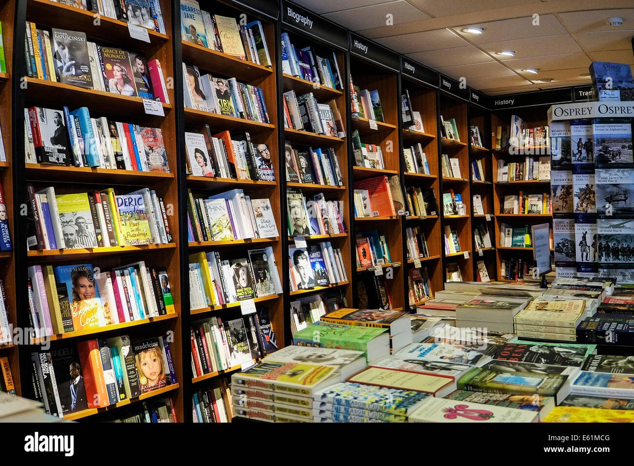 Display shelving hi-res stock photography and images - Alamy