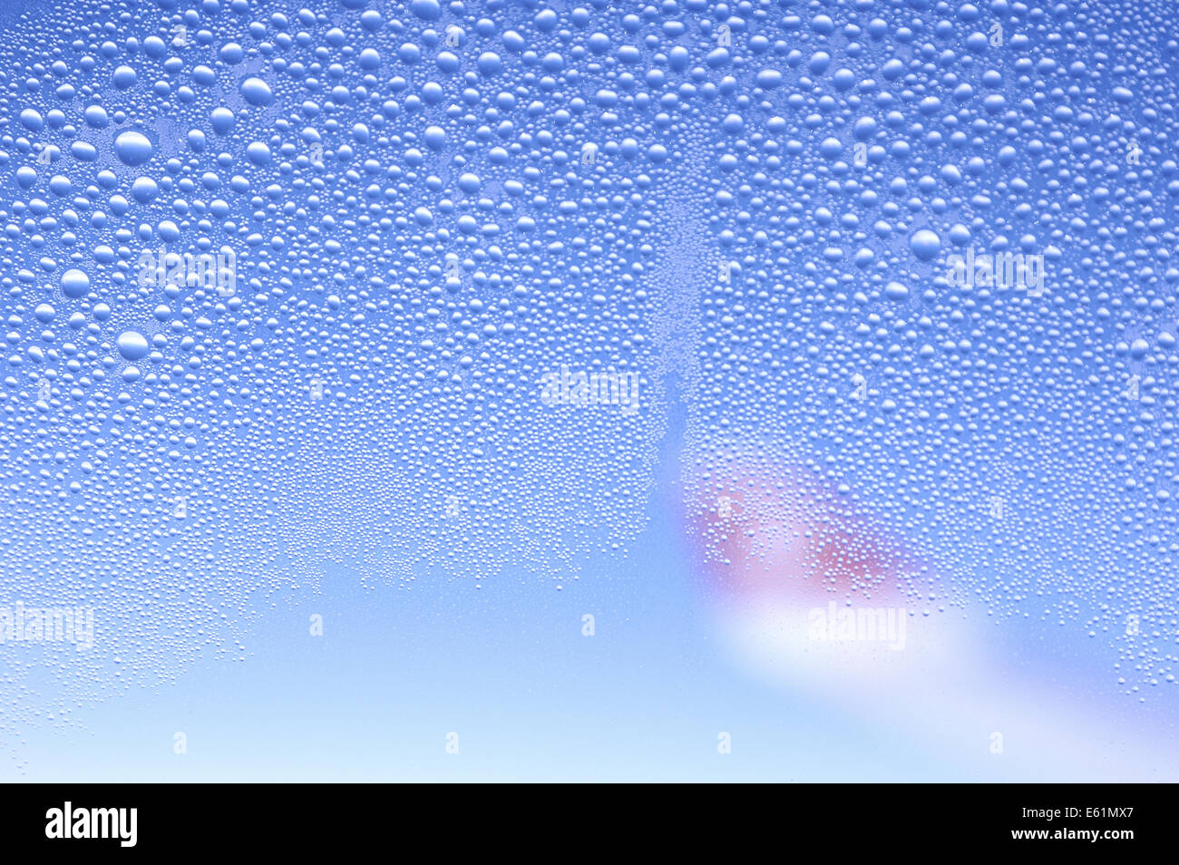 condensed water droplets on window surface on aircraft Stock Photo - Alamy
