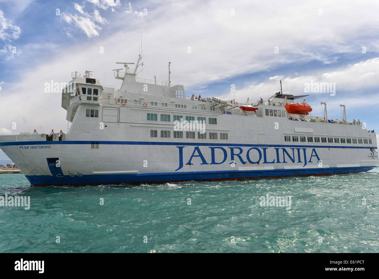 Vis jadrolinija split hi-res stock photography and images - Alamy