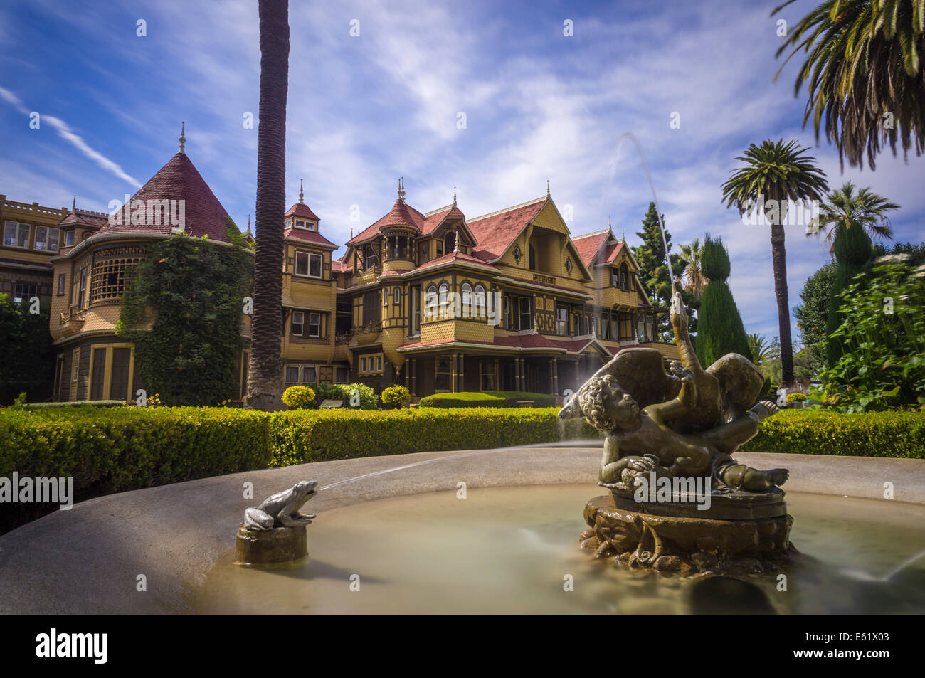 Winchester Mystery House, San Jose, California Stock Photo Alamy