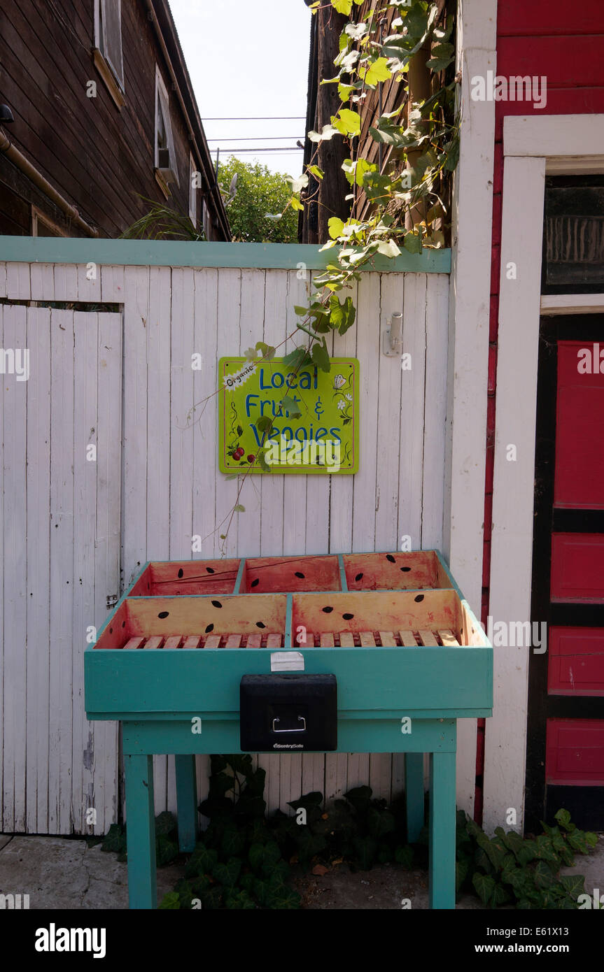 Locke Historic District Stock Photo Alamy