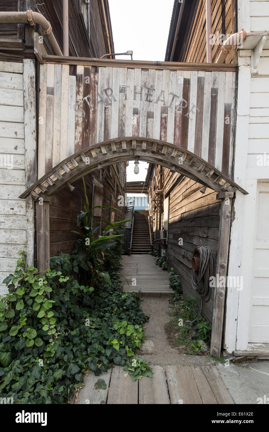 Locke Historic District Stock Photo Alamy