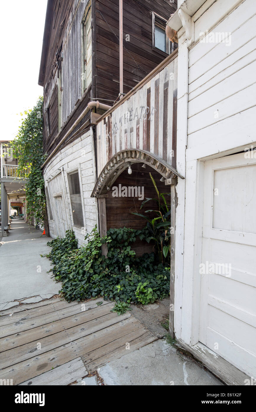 Locke Historic District Stock Photo Alamy