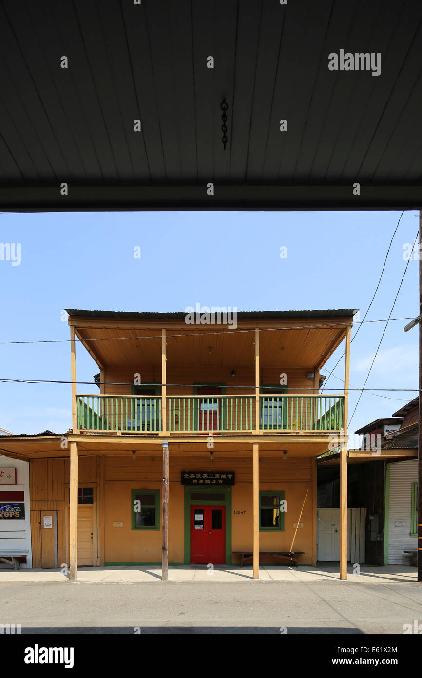 Locke Historic District Stock Photo Alamy