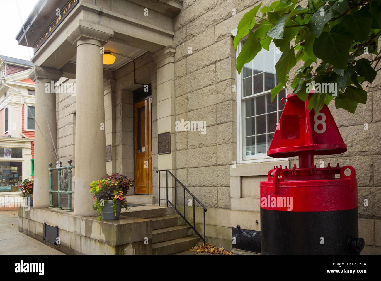 Custom house maritime museum New London CT Stock Photo Alamy