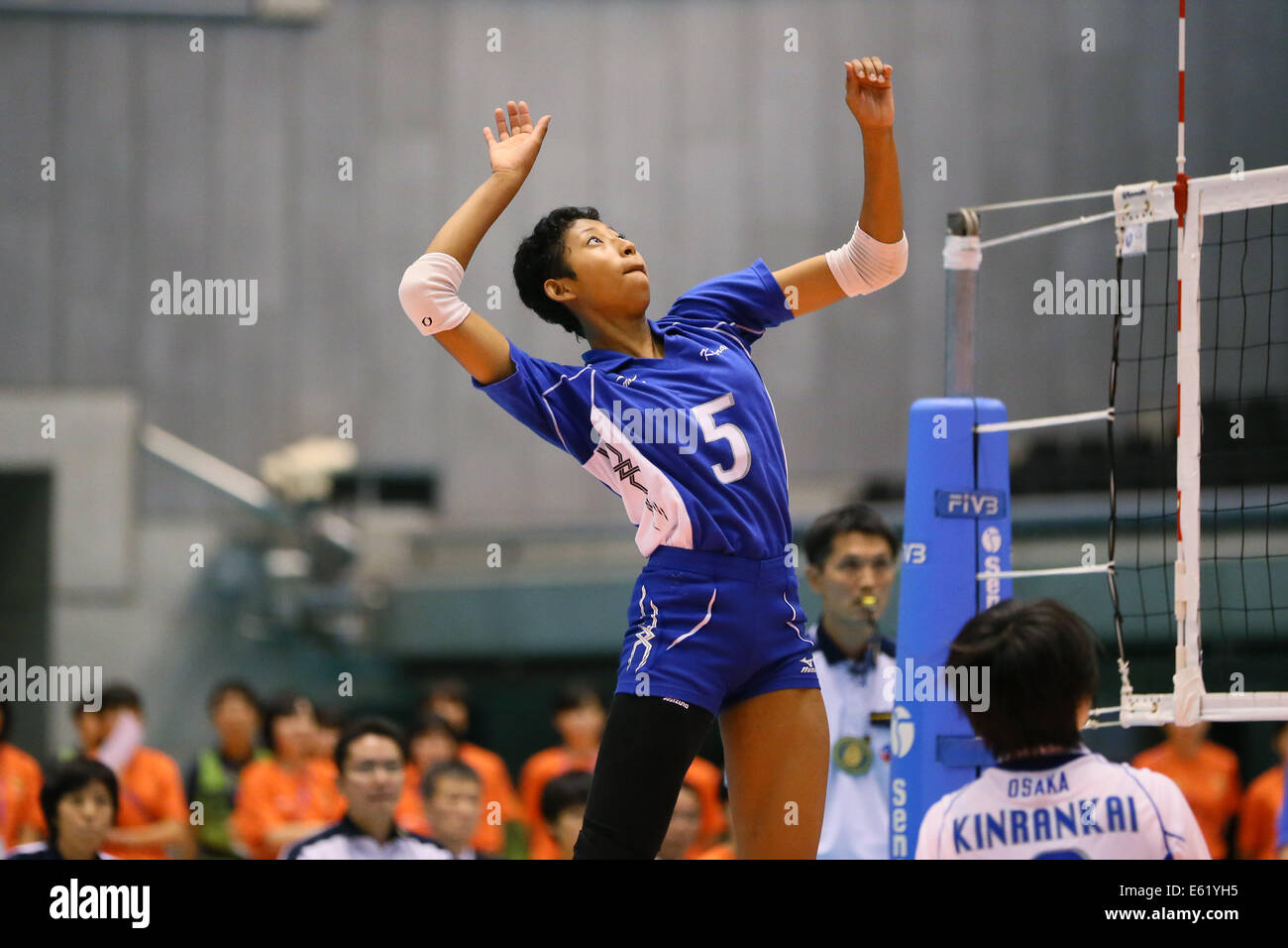 Tokyo Metropolitan Gymnasium, Tokyo, Japan. 11th Aug, 2014. Airi Miyabe