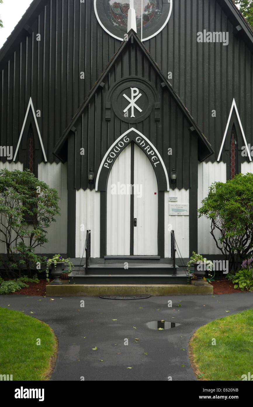 Pequot chapel in New London CT Stock Photo Alamy