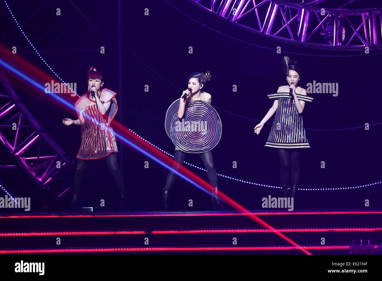 Gallery Detail: Girl Group S H E Perform On Stage During S