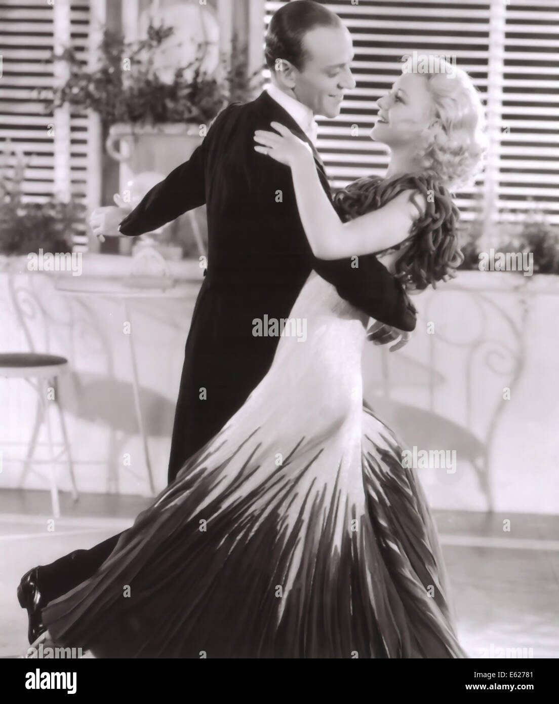 THE GAY DIVORCEE - Fred Astaire, Ginger Rogers - Directed by Mark Sandrich - RKO 1934 Stock Photo