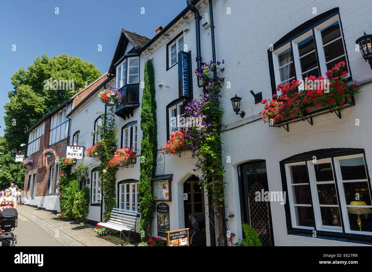 The Soup Kitchen coffee house and restaurant in Stafford Stock Photo