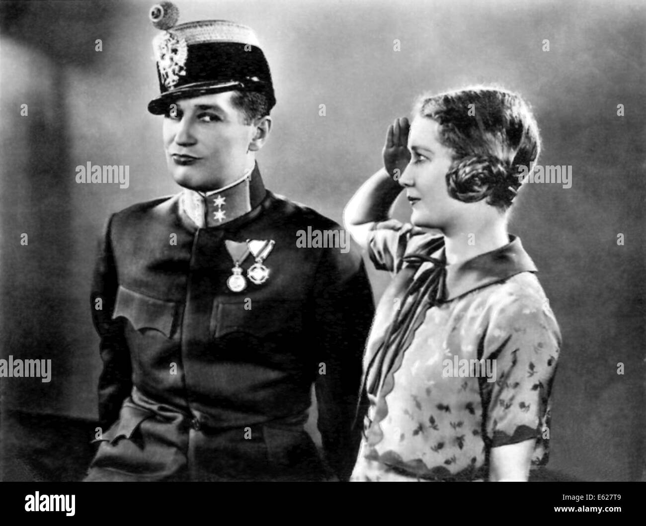 THE SMILING LIEUTENANT - With   Maurice Chevalier - Directed by Ernst Lubitsch - Paramount 1931 Stock Photo