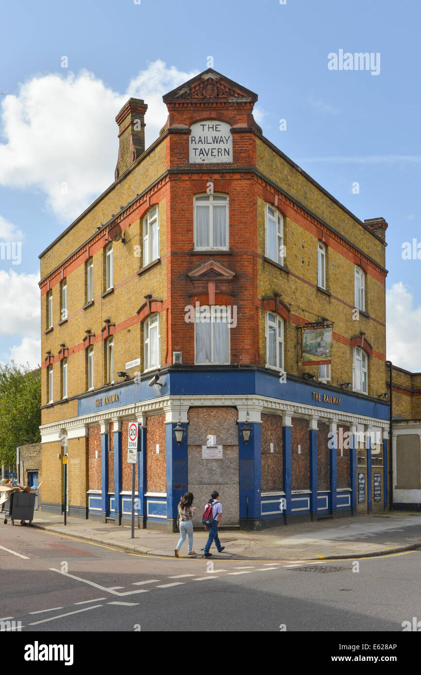 White Hart Lane, Tottenham, London, UK. 12th August 2014. The Railway