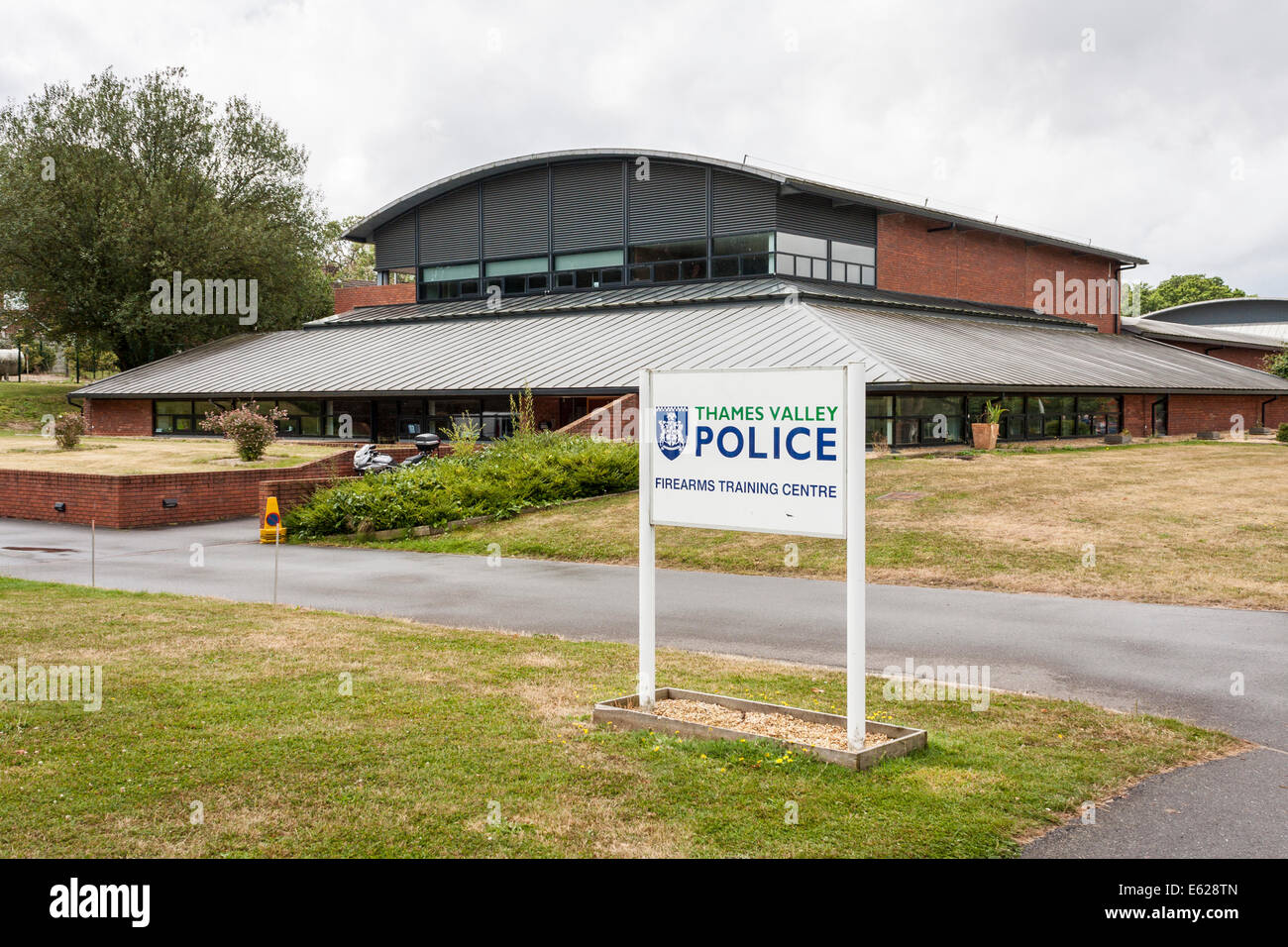 Firearms Training Centre of the Thames Valley Police. Sulhamstead