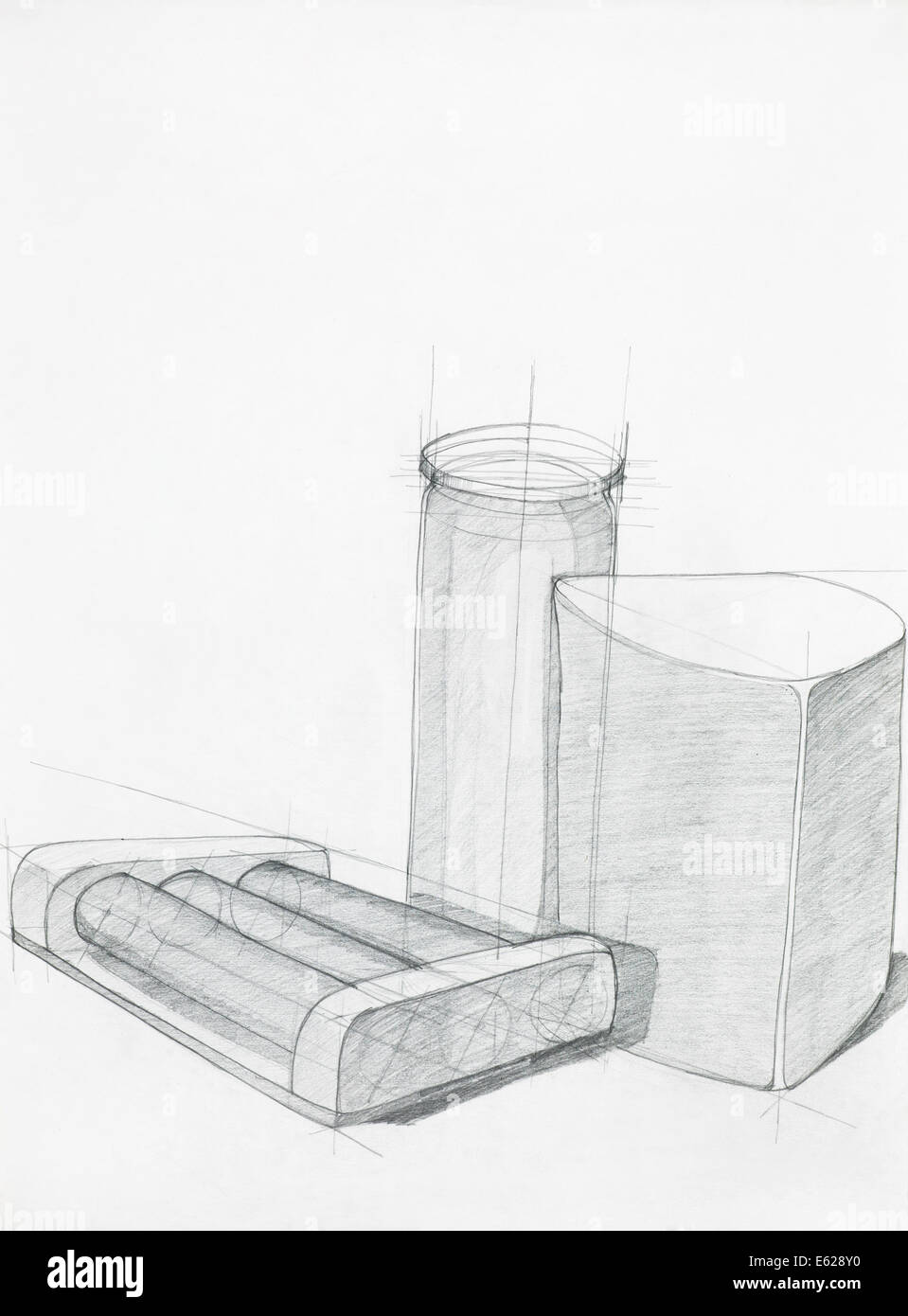 Simple Sketches Of Objects