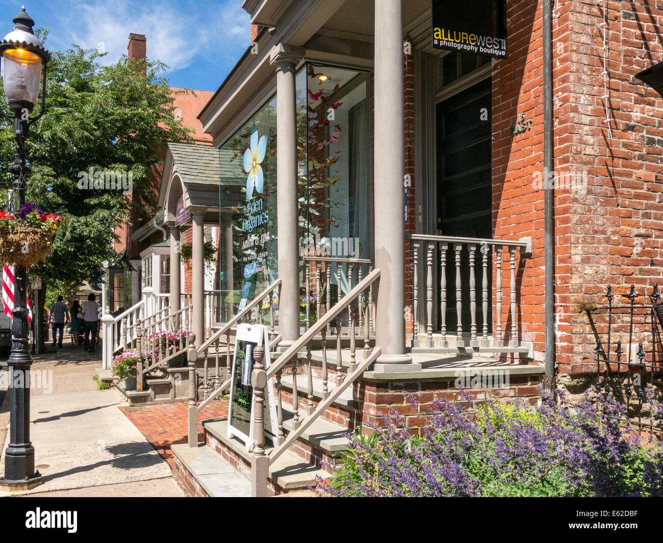 East State Street in Doylestown, PA Stock Photo