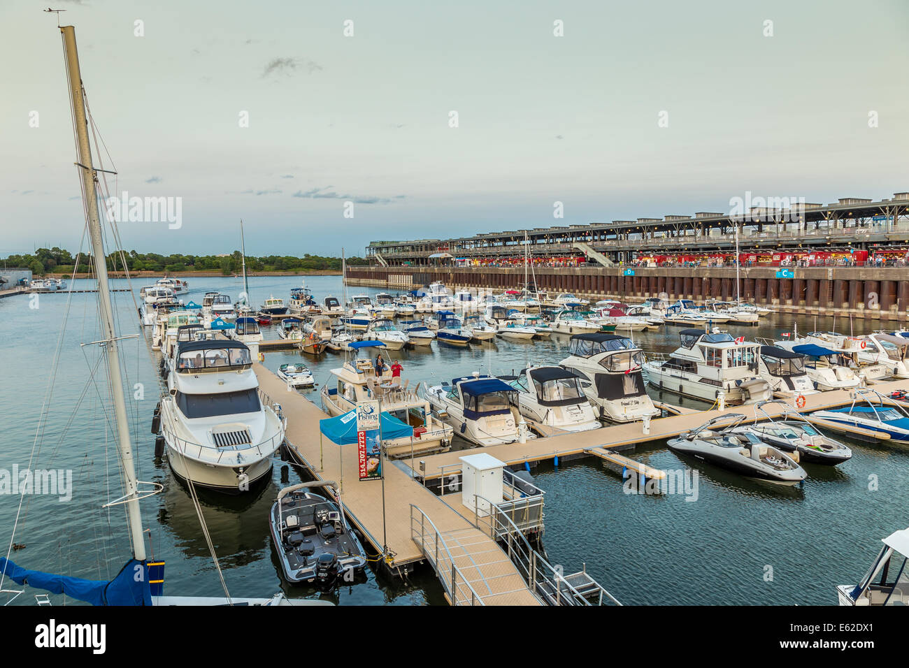 Montreal Old port Summer 2014 Vieux-Port de Montréal 2014 Stock Photo