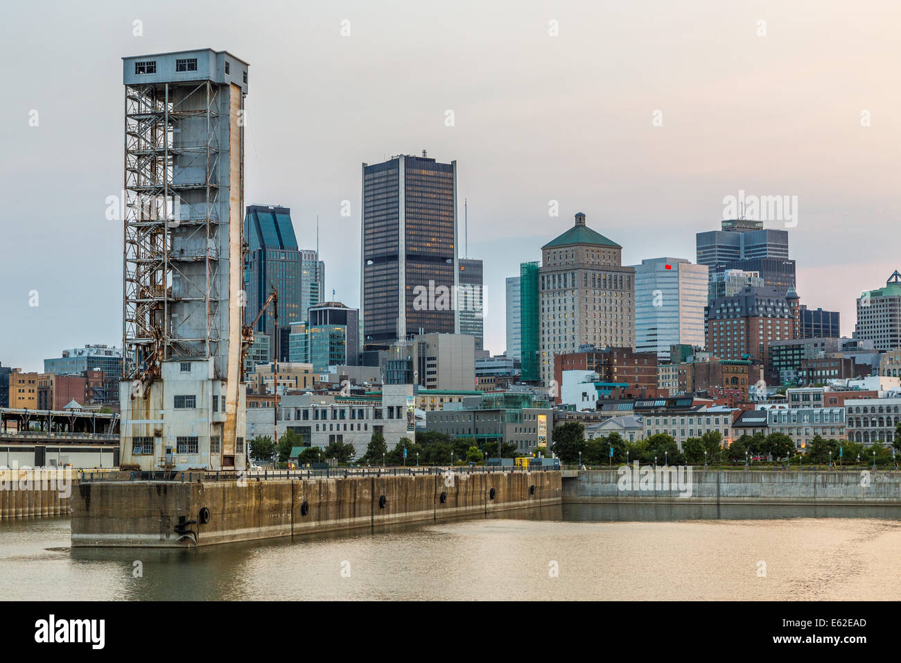 Montreal Old port Summer 2014 Vieux-Port de Montréal 2014 Stock Photo