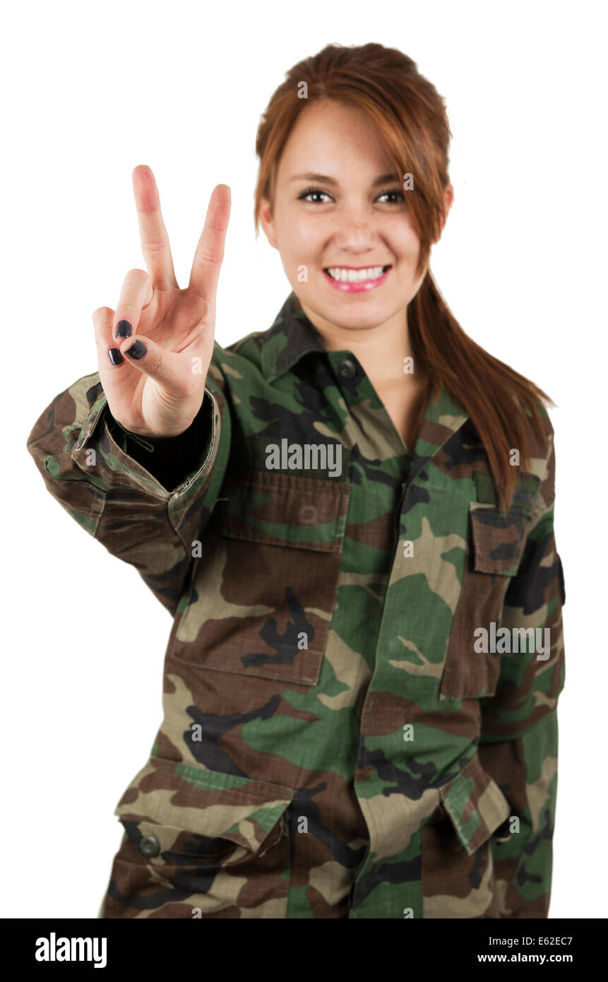 Army jacket girl deals