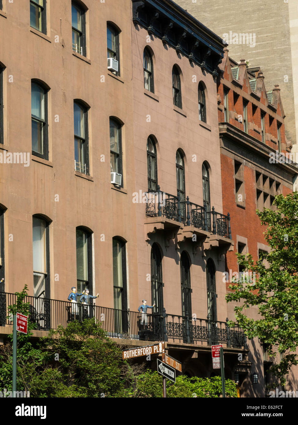 Stuyvesant Square in Gramercy Neighborhood, NYC Stock Photo - Alamy