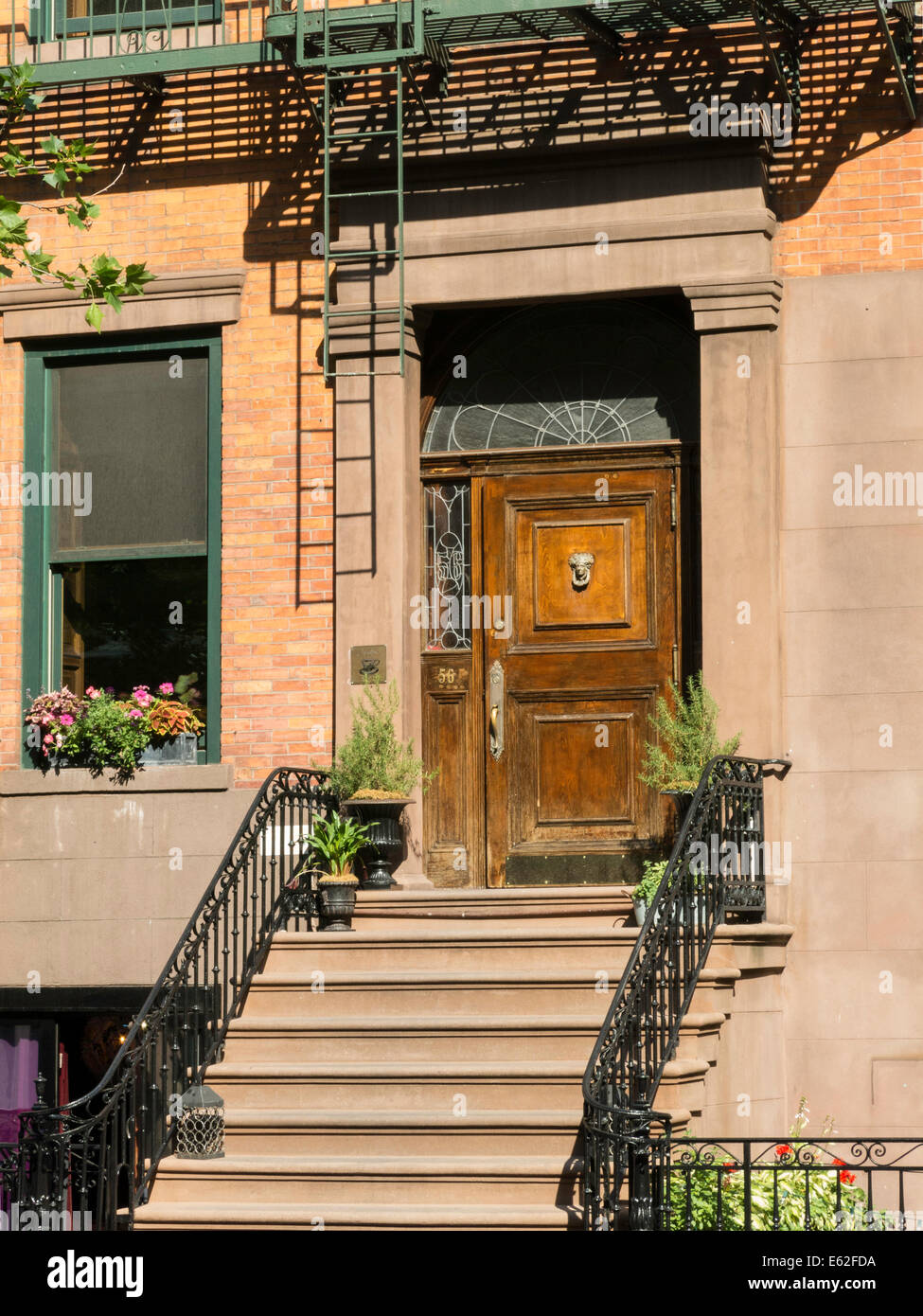 Irving Place in Gramercy Neighborhood, NYC Stock Photo - Alamy