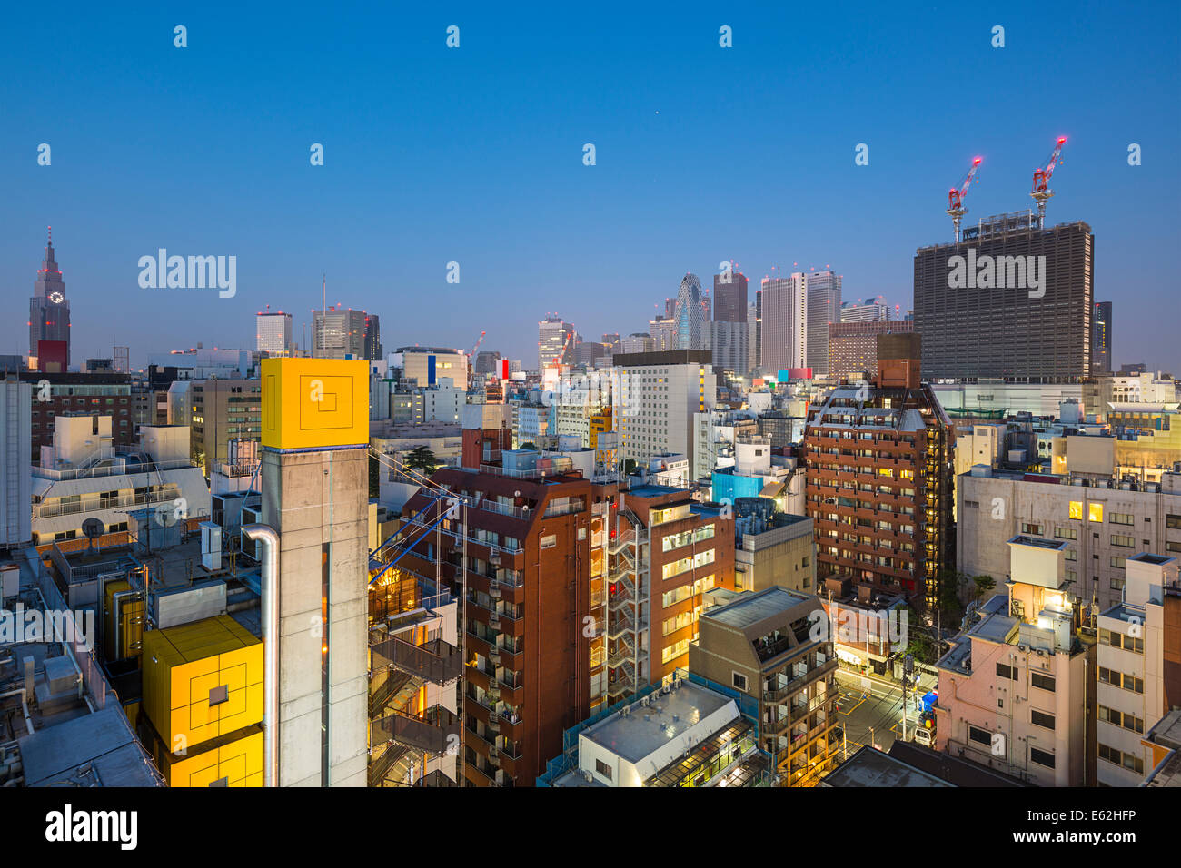Shinjuku, Tokyo, Japan cityscape at twilight. Stock Photo