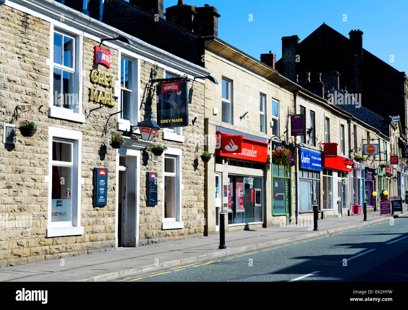 Street in Ramsbottom, Greater Manchester, England UK Stock Photo Alamy