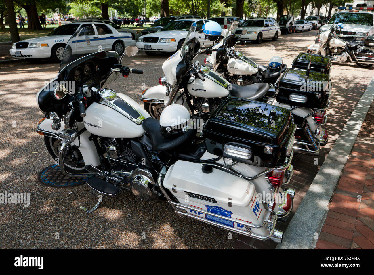 Washington, DC Metropolitan Police motorcycle Stock Photo Alamy