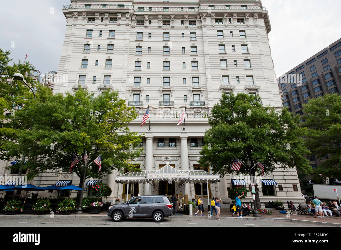 The Willard Hotel - Washington, DC USA Stock Photo