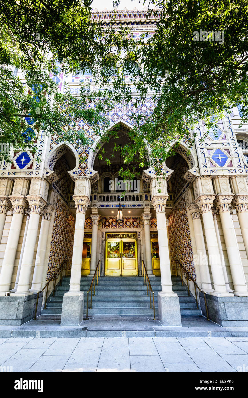 Almas Temple, 1315 K Street NW, Washington DC Stock Photo