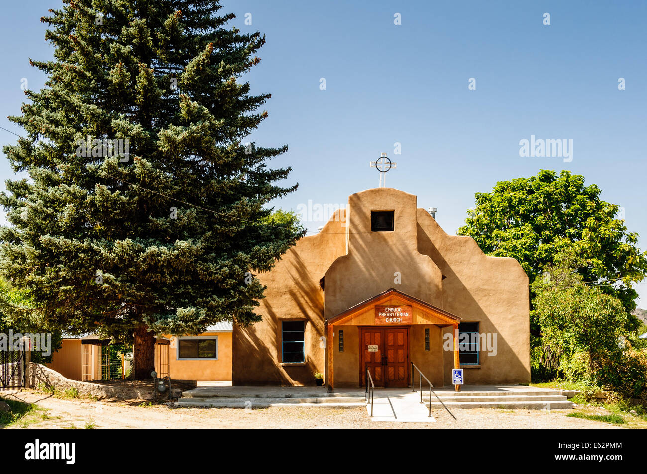 Embudo Presbyterian Church, Embudo, New Mexico Stock Photo Alamy
