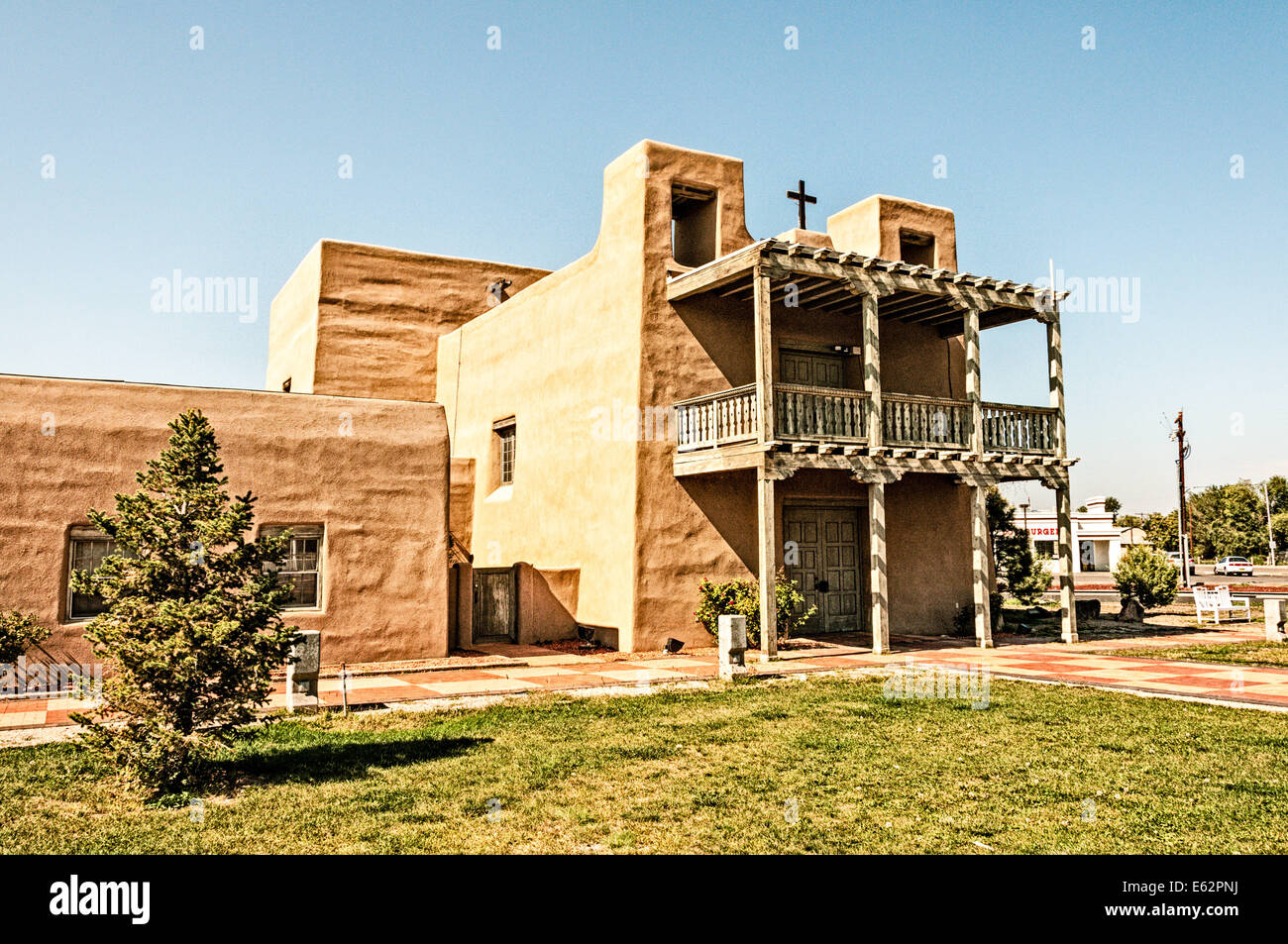 The Misión Museum y Convento, Plaza de Española, Española, New Mexico
